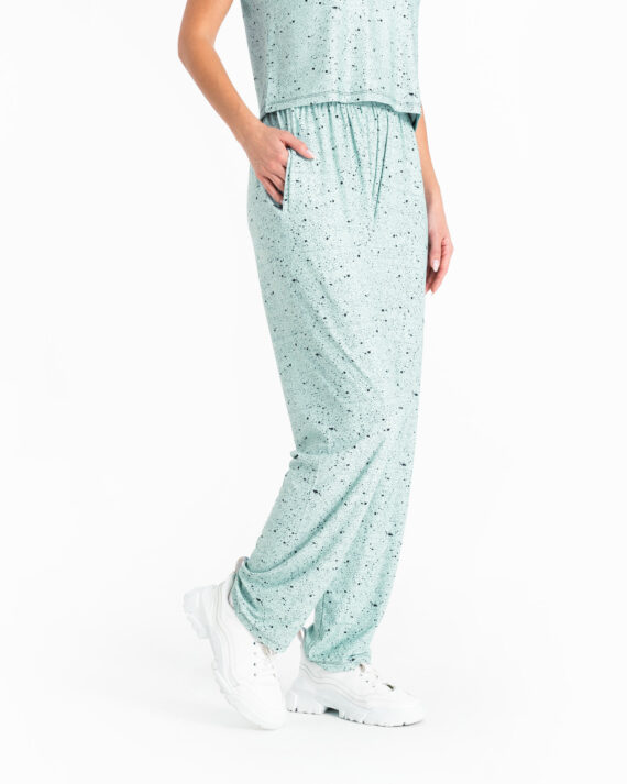 The “Dots” Jogging Pants – Pistachio