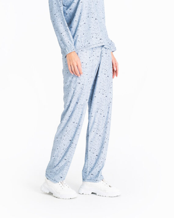 The “Dots” Jogging Pants – Light Blue