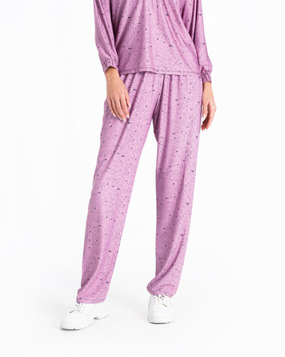 The “Dots” Jogging Pants – Purple